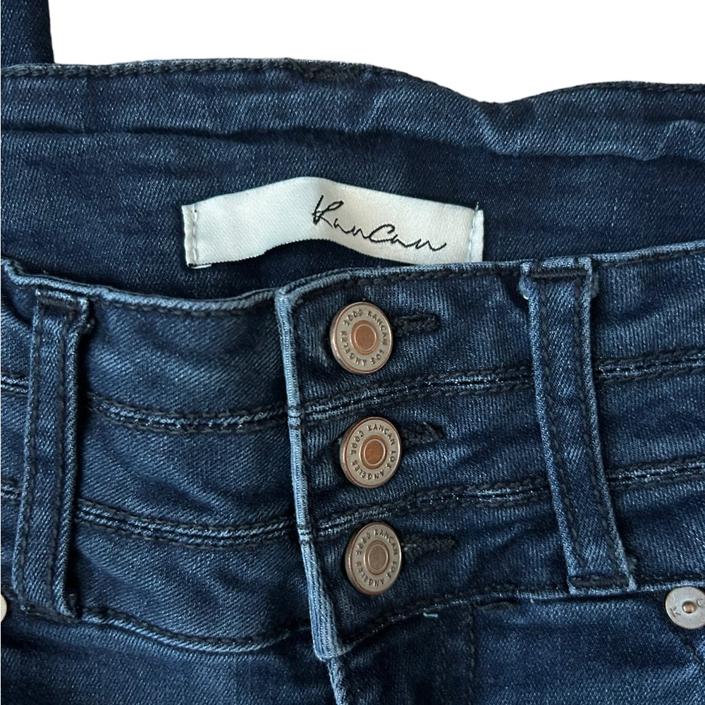KanCan Bootlegger Daniel High Waisted Dark Wash Jeans #KC7108D - Picture 10 of 11
